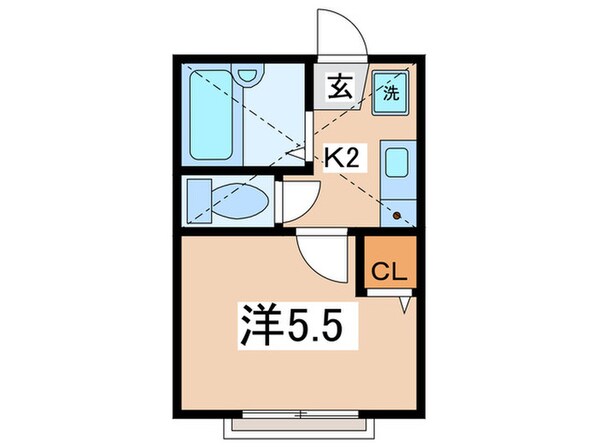 ユウキナカマチの物件間取画像